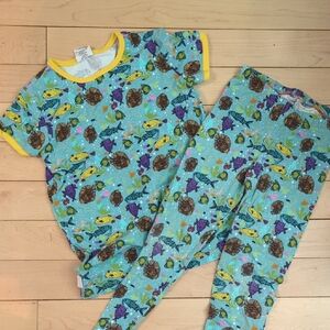 Kids Sea Life Shirt And Legging Set - 10 Years
